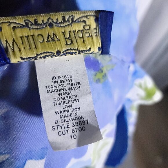 Willow Ridge 2 pc Floral Blue Purple White Suit, Size 10 - Picture 11 of 11